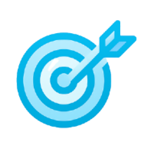 Target icon representing mission