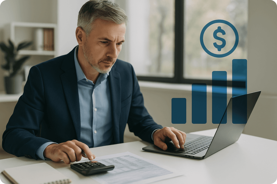 People discussing finance